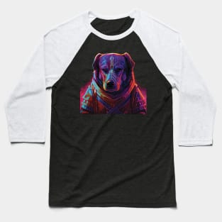 Samurai dog Baseball T-Shirt